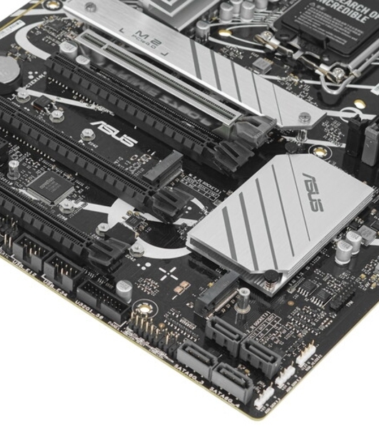Материнская плата ASUS PRIME Z790-P WIFI, LGA 1700, Intel Z790, 4xDDR5, 4xSATA, 3xM.2 PCIe 4.0 x4, 1xPCIe 5.0 x16, 3xPCIe x4, 1xPCIe x1, 1xHDMI, 1xDP, 1xUSB-C 3.2 Gen 2, 1xUSB 3.2 Gen 2, 2xUSB 3.2 Gen 1, 4xUSB 2.0, 1x 2.5Gb LAN, 3x3.5 мм, 7.1, ATX
