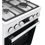 Плита комбинированная Gorenje GK5C42WF-B белый, конфорок 4 газовых, духовка 70 л, 50 см x 85 см x 59.4 см, фото12