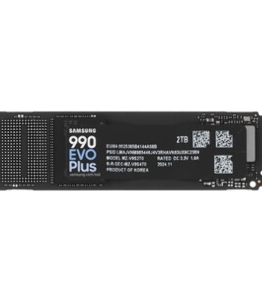Накопитель SSD Samsung 990 EVO Plus, 1024 Gb, M.2 2280, PCIe 4.0 x4, NVMe, R/W 7150/6300