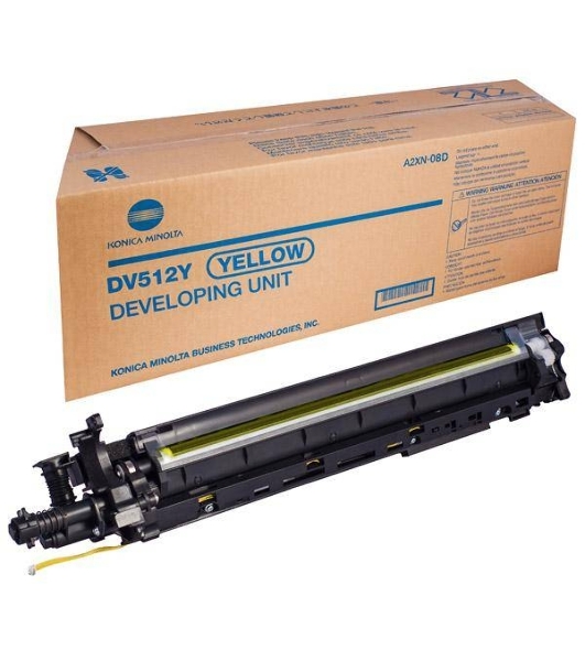 Блок проявки Konica-Minolta bizhub C224/284/364/454/554 желтый DV-512Y