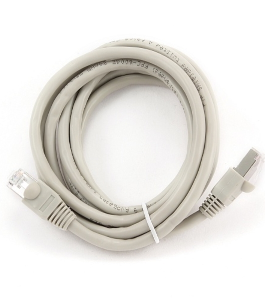 Патч-корд FTP Cablexpert cat.6, 2м, литой, многожильный, серый