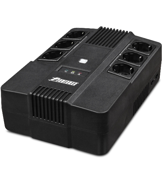 Источник бесперебойного питания Powerman BRICK 600 черный