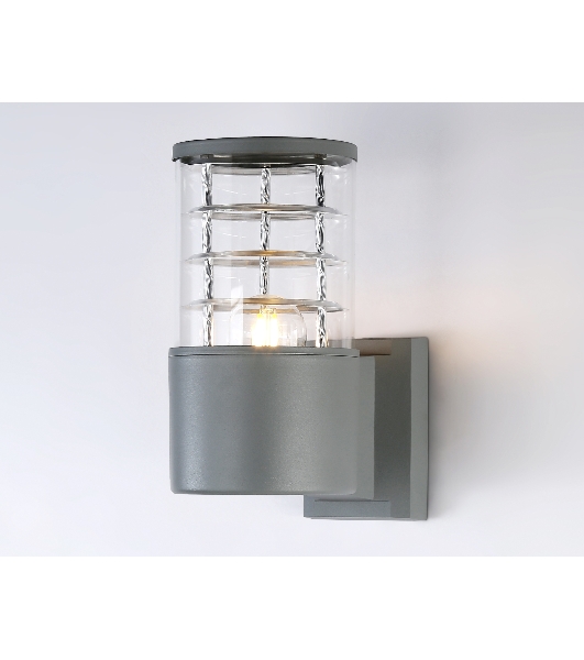 Светильник Ambrella light ST2521 GR/CL серый/прозрачный IP54 E27 max 40W 200*110*155