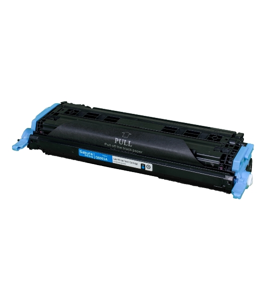 Картридж лазерный Sakura Q6001A для LaserJet 1600/2600n/2605/2605dn/2605dtn/CM1015MFP/CM1017MFP, синий, 2000 к.