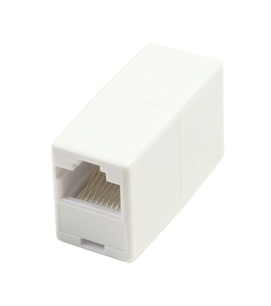 Коннектор проходной адаптер RJ45 Gembird Соединитель RJ-45F/RJ-45F TA350/1