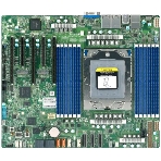 Материнская плата серверная Supermicro H13SSL-N-B, сокет SP5, чипсет встроен в процессор, 12xDDR5, 5xPCIe, 3xPCIe 5.0 x16, 2xM.2, 8xSATA, 2xGigabit Ethernet, 24-pin + 8-pin + 8-pin, ATX, фото5