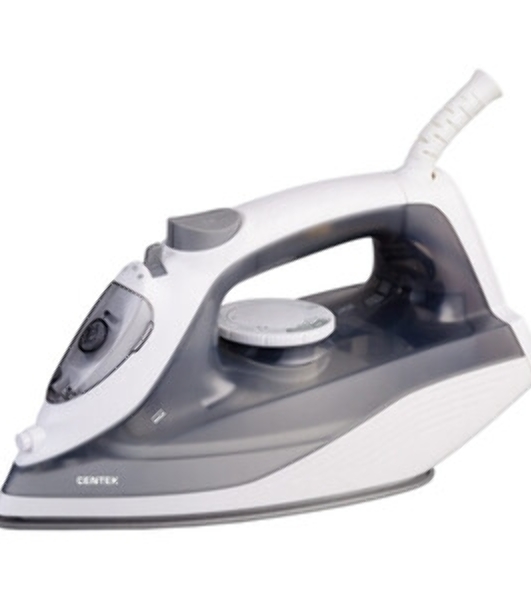 Утюг Centek CT-2321 серый, 2200 Вт, 30 г/мин, 110 г/мин, 210 мл