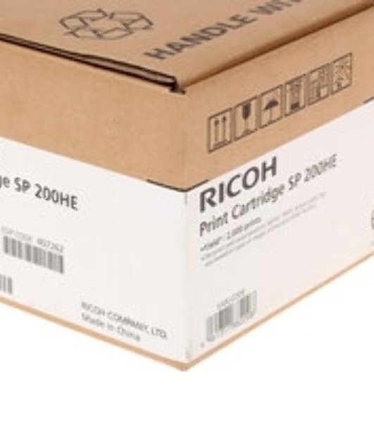 Картридж лазерный Ricoh SP 200HE (ранее SP 200HS) черный для SP210/SP212w/SP212SFNw/SP200N/SP200S/SP202SN/SP203SF/SP203SFN/SP203SFNw/SP210SF/SP212SFw/SP210SU/SP212SUw 2600 стр.