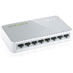 Коммутатор TP-Link SOHO TL-SF1008D Коммутатор 8-port 10/100M mini Desktop Switch, 8 10/100M RJ45 ports, Plastic case, фото3