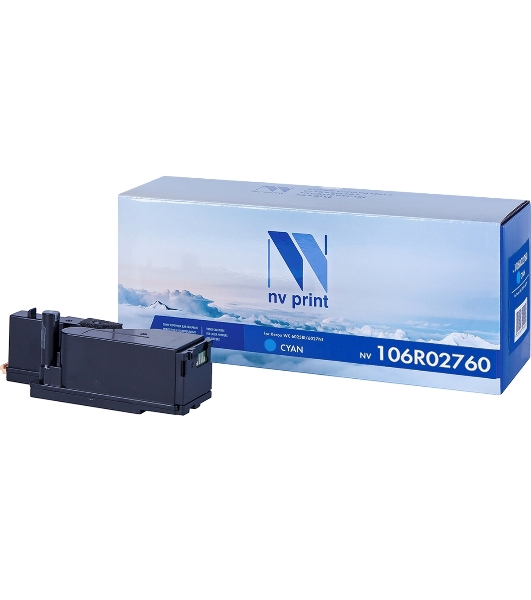 Картридж лазерный NVPrint совместимый Xerox 106R02760 Cyan для Phaser 6020/6022/WorkCentre 6025/6027 (1000k)