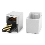 Коннектор проходной адаптер RJ45 Gembird Соединитель RJ-45F/RJ-45F TA350/1, фото4