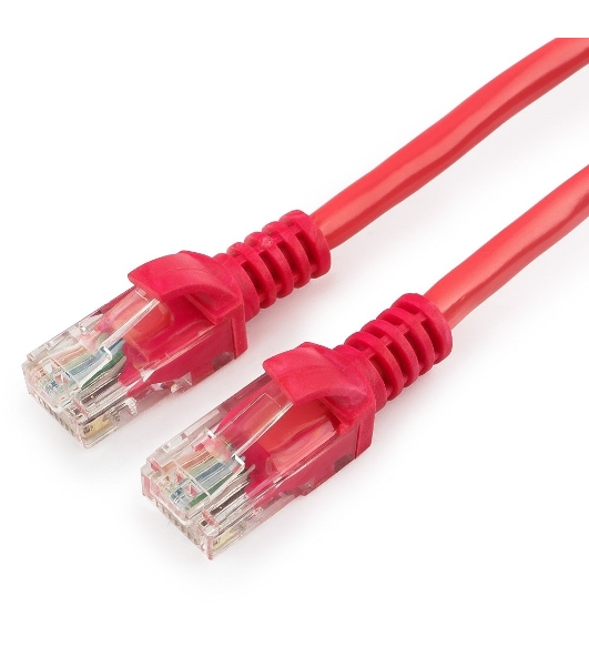 Патч-корд UTP Cablexpert cat.5e, 2м, литой, многожильный, розовый