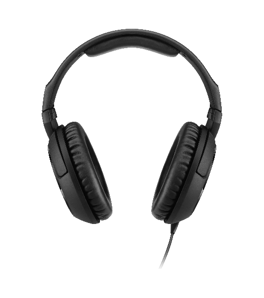 Проводные наушники Sennheiser HD 200 PRO черный, полноразмерные, jack 3.5 мм + 6.3 мм