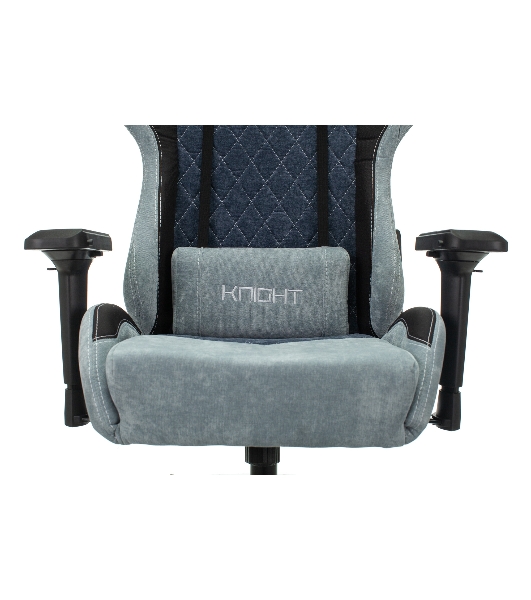 Кресло Бюрократ VIKING 7 KNIGHT BL FABRIC синий, ткань, 120 кг, механизм качания