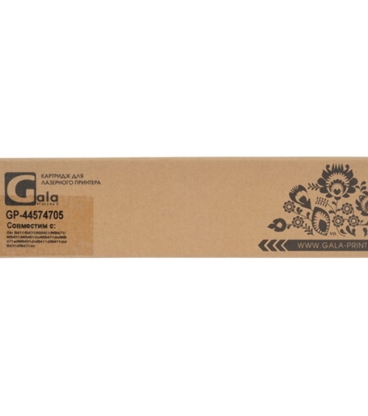 Картридж GalaPrint GP 44574705 черный (3000 стр.) для Oki B411/B431/MB461/MB471/MB491
