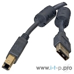 Кабель Defender USB04-06 PRO Кабель USB 2.0 для соед. 1.8м AM/BM, зол.конт, 2фер.фил., фото2