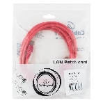Патч-корд UTP Cablexpert cat.5e, 2м, литой, многожильный, розовый, фото3
