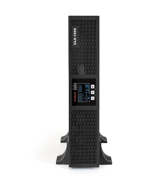 Источник бесперебойного питания On-line ExeGate EP285646RUS PowerExpert ULS-1000.LCD.AVR.C13.USB.RS232.SNMP.2U 1000VA/1000W, On-Line, PF=1, LCD, 4*IEC-C13, RS232, USB, SNMP-slot, Rackmount 2U/Tower, черный