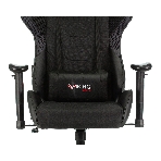 Кресло Бюрократ VIKING 4 AERO BLACK EDITION черный, экокожа, 120 кг, механизм качания, фото31