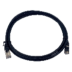 Патч-корд Buro STP 4 пары cat.7 CCA molded 2м черный RJ-45 (m)-RJ-45 (m), фото2