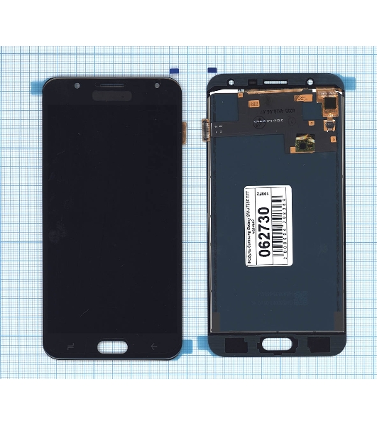 Дисплей для Samsung Galaxy J7 DUO (2018) в сборе с тачскрином SM-J720 (TFT) черный