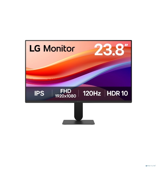 Монитор 23.8' LG UltraFine 24U411A-B IPS 1920x1080, 120 Гц, 5 мс, 16:9, 250 кд/м², HDMI 2.0, VGA, 3.5 Jack, HDR10, Flicker Safe, черный