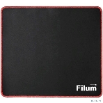 Коврик игровой для мыши Filum FL-MP-S-GAME серия- Bulldozer, черный, оверлок, размер “S”- 250x200x3 мм, ткань+резина., фото 1