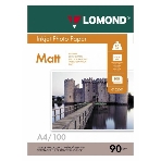Фотобумага Lomond односторонняя матовая A4/90/100л., фото 1