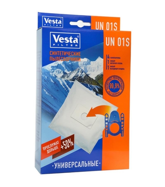 Комплект пылесборников Vesta UN 01 S universal