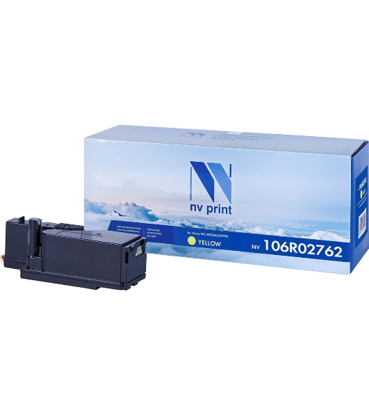 Картридж лазерный NVPrint совместимый Xerox 106R02762 Yellow для Phaser 6020/6022/WorkCentre 6025/6027 (1000k)