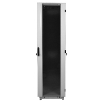 Шкаф телекоммуникационный напольный 42U (600x800) дверь стекло, черный (ШТК-М-42.6.8-1ААА-9005) (3 коробки), фото11