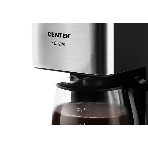 Кофеварка капельная Centek CT-1144 серебристый/черный, исп. кофе - молотый, 0.8 л, 680 Вт., фото3