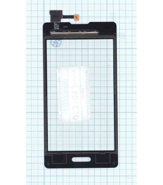 Сенсорное стекло (тачскрин) для LG Optimus L5 II E450 E460, черное