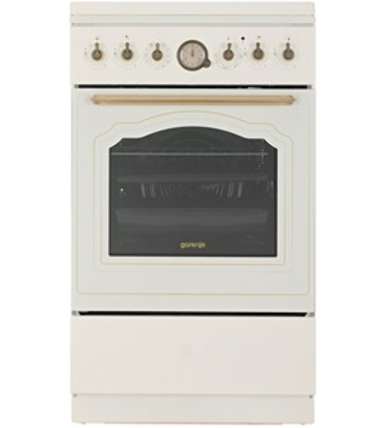 Плита комбинированная Gorenje GKS5B70CLI бежевый, конфорок 4 газовых, духовка 70 л, 50 см x 85 см x 59.4 см