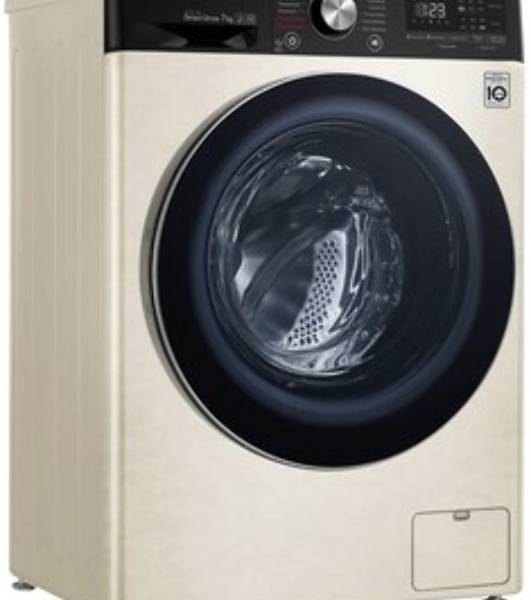 Стиральная машина LG F2V5HS9B бежевый, загрузка фронтальная 7 кг, 1200 об/мин, класс: А