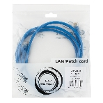 Патч-корд UTP Cablexpert cat.5e, 1.5м, литой, многожильный, синий, фото3