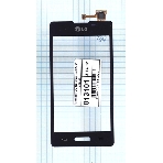 Сенсорное стекло (тачскрин) для LG Optimus L5 II E450 E460, черное, фото2