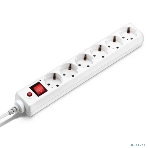 Сетевой фильтр Buro 600SH-16-1.8-W 1.8 м, 6 розеток, белый, коробка, фото8