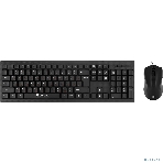 Комплект клавиатура+мышь Oklick 620M проводной, USB, 1200 DPI, чёрный, фото15