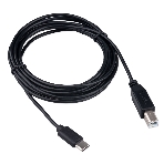 Кабель USB2.0 Гарнизон GCC-USB2-CMBM-3M, Type-C/BM, медь, 3м, черный, пакет, фото5