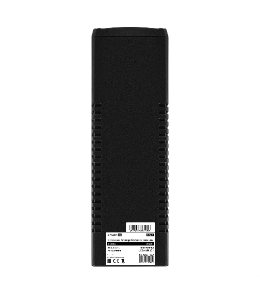 Источник бесперебойного питания ExeGate Smart LB-500.LCD.AVR.2SH (500VA/300W, LCD, AVR, 2*Schuko, батарея 12V 4.5Ah, черный)