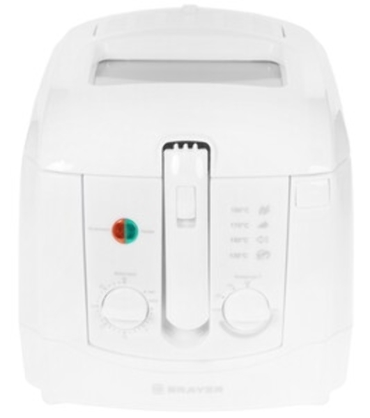 Фритюрница BRAYER BR2830 белый, 1800 Вт, 3 л, 0.6 кг, съёмная чаша