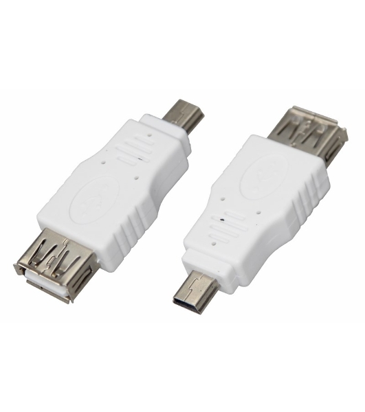 Переходник гнездо USB-A (Female)-штекер miniUSB (Male) Rexant