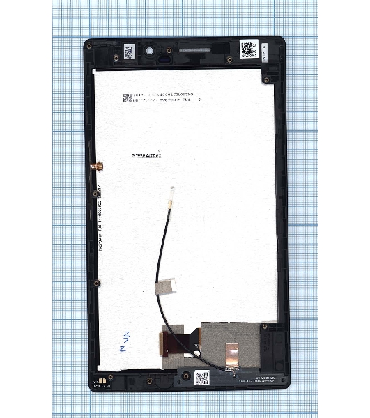 Модуль (матрица + тачскрин) для Asus ZenPad 7.0 Z370 белый с рамкой