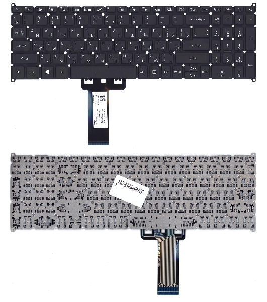 Клавиатура для ноутбука Acer Aspire 3 A317-51 черная