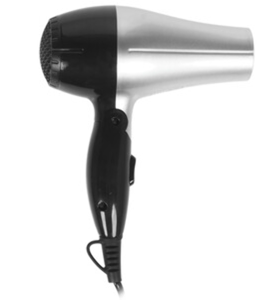 Фен Centek CT-2258 серебристый/черный, 850 Вт, компактный