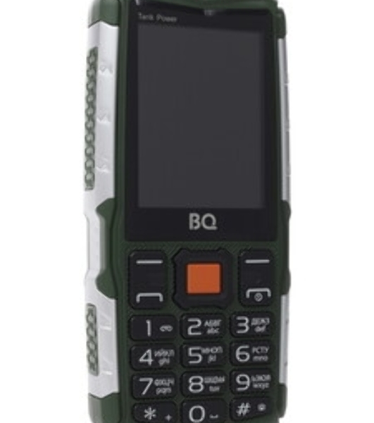 Мобильный телефон BQ 2430L Tank Connect камуфляж/золотистый