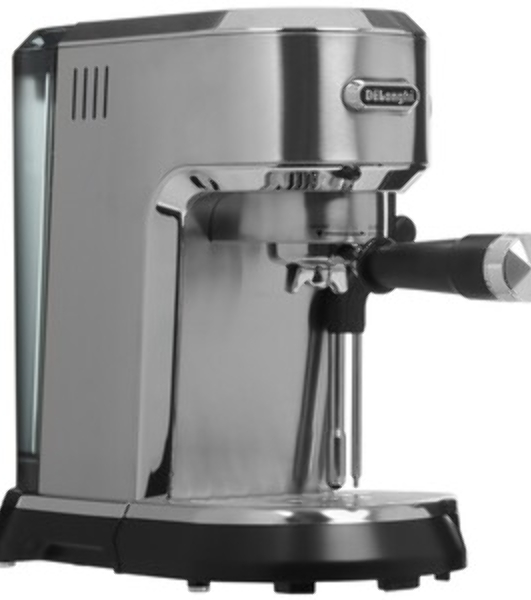 Кофеварка рожковая DeLonghi EC950.M (0132106249) серебристый, исп. кофе - молотый/чалды, 1.6 л, 1450 Вт, 15 бар