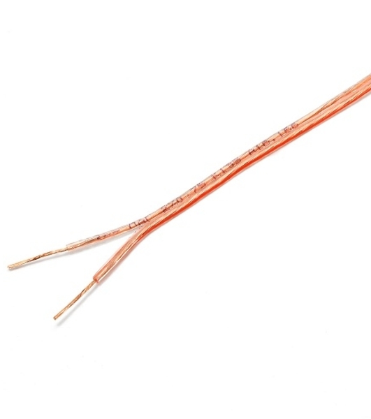 Акустический кабель Cablexpert CC-TC2x0,75-50M, прозрачный, 50 м, на катушке