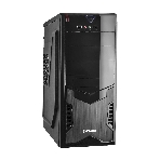 Компьютерный корпус Miditower ExeGate CP-601 Black, ATX, (без БП), 2хUSB, Audio, фото3